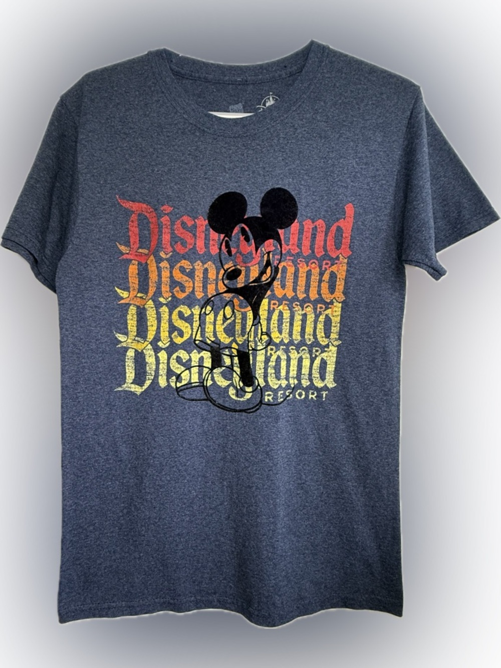 Disneyland Resort Mickey Mouse Adult Vintage-Inspired T-Shirt Size Small